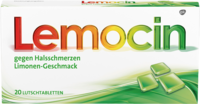 LEMOCIN gegen Halsschmerzen Lutschtabletten